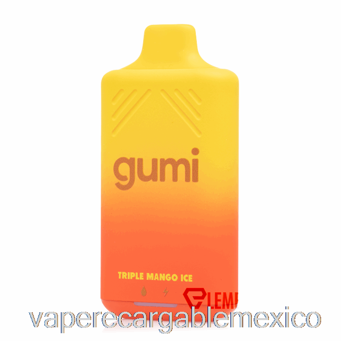 Vape Recargable Gumi Bar 8000 Desechable Triple Mango Hielo